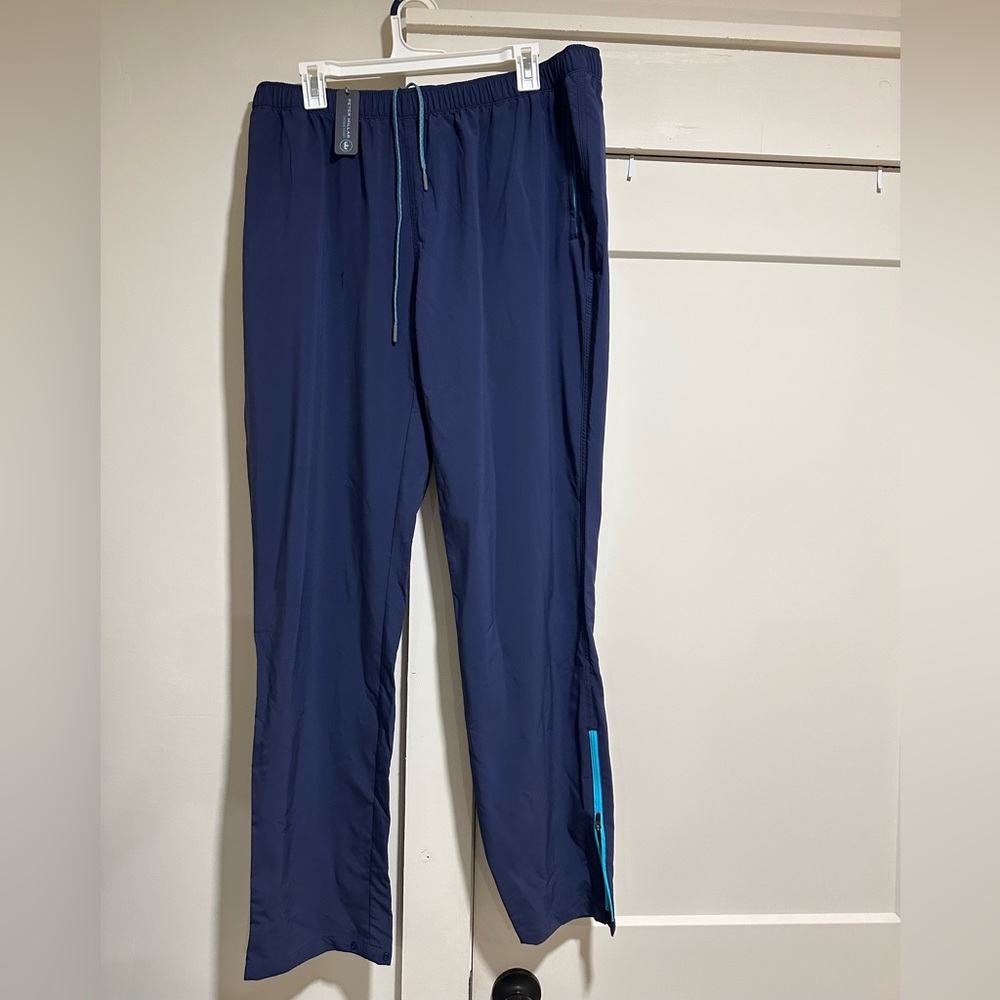 Peter Millar Navy Pants with Teal Details